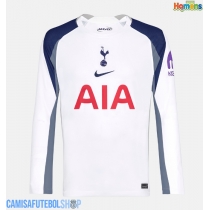 Camisa de time de futebol Tottenham Hotspur Replicas 1º Equipamento 2025-26 Manga Comprida